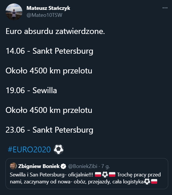 DLATEGO tak zorganizowane Euro 2020 to był zły pomysł...